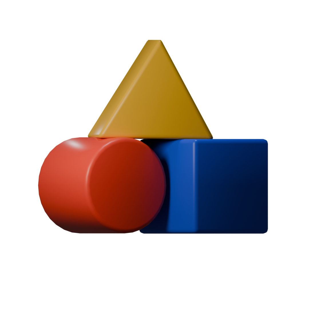 Three.js Blocks logo